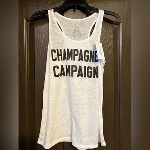 Cute Champagne Campain Tank Brand New!